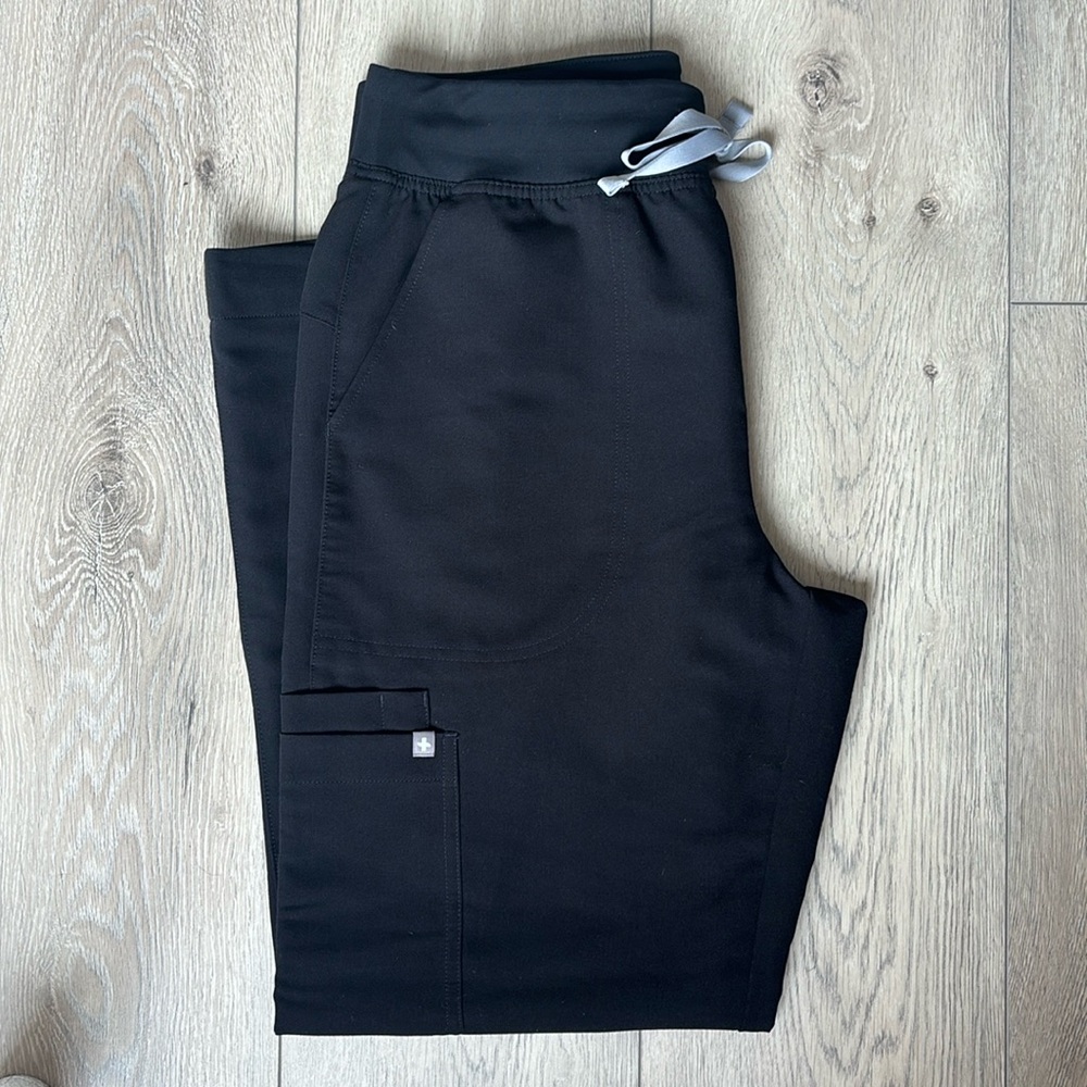 High Waisted Isabel Wide Leg Scrub Pants